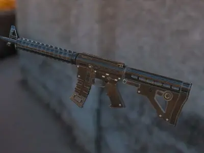 AR 15 3D model