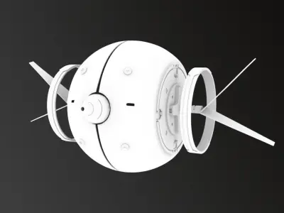 Futuristic Drone 3D model