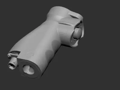 SureFire HellFighter Power Switch  Grip  High-Resolution 3D Scan 3D model
