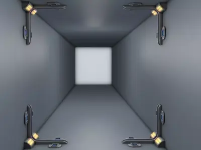 Hall Shield Generator 3D model
