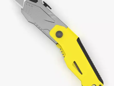 Folding Retract Knife 3D model