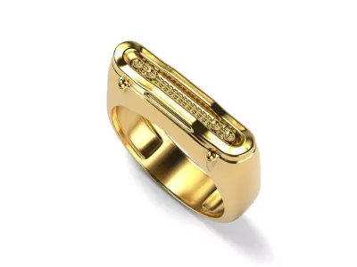 Simple car ring 7 SIZES 3D print model purchase