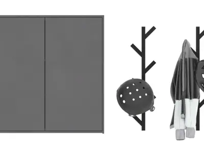 Storage of Sports Equipment 3D model