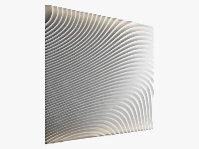wave wall 12 3D model