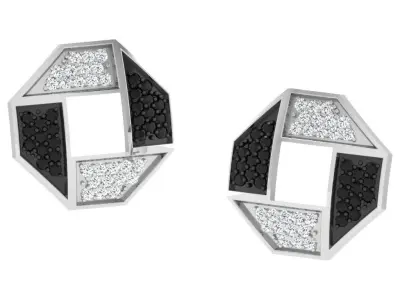  Earring  bulk  50 3dm files ready to print part 02 3D print model