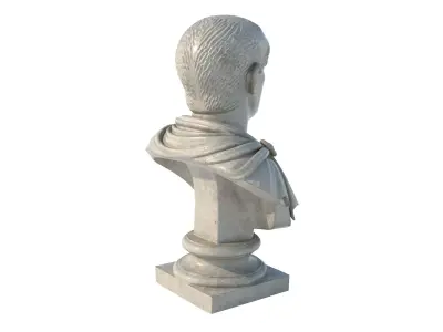 Constantine Emperor Low-poly 3D model