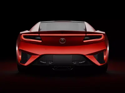 Honda Acura NSX Free 3D model