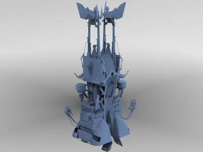 Star Wars inspired Asset 3 3D model