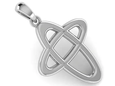 CROSS PENDANT CR180 3D print model