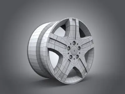 Rim Mercedes-Benz Code R22 3D model