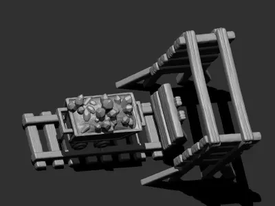 3D Printing Mine Props 3D print model