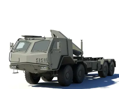 Sisu 8x8 3D model