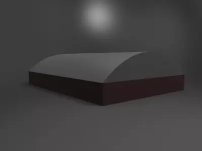 Aircraft Bunker 3 sizes Free 3D model
