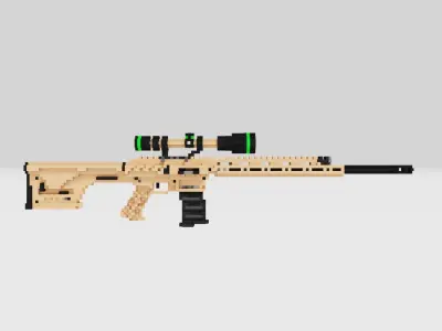 REMINGTON R11 RSASS voxel 3D model