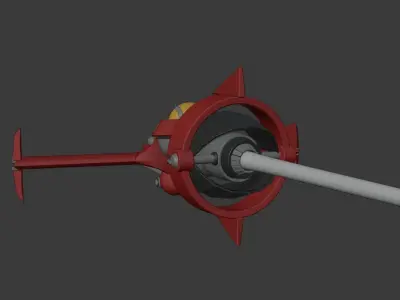 SpaceShip Swordfish II 3D print model