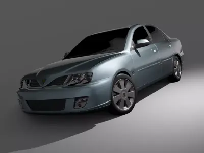 Proton Waja 2000 3D model