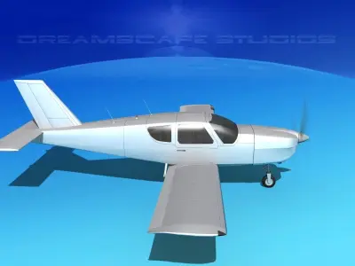 Socata TB-20 Trinidad  3D model