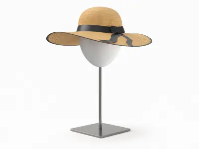 Women Hat Stand 3D model
