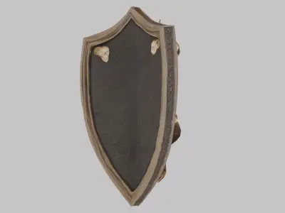 Enchanted Shield Maid 3D ModelEnchanted Shield Maid 3D Model Low-poly 3D model