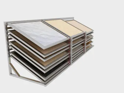 Tiles Rack 3D model