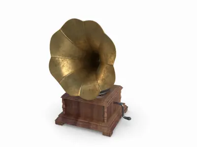 Gramophone 3D model