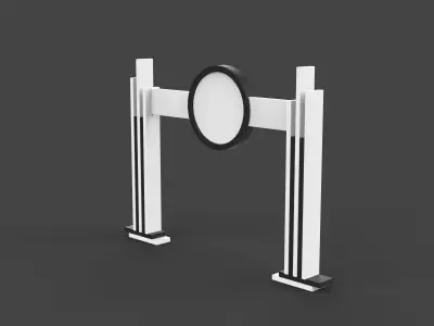 entrance 02 3D model
