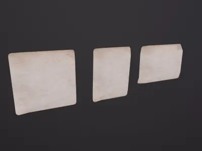 Old Photo WW1 3D Model Low-poly 3D model