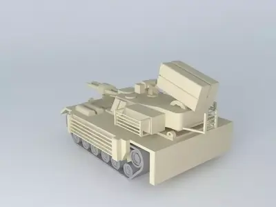 TURAN 1 tank Free 3D model