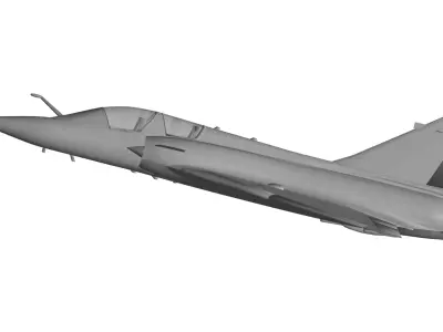 Mirage 2000D 3D model