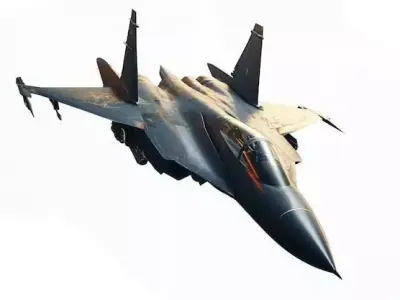  3D Fighter plane Low-poly 3D model