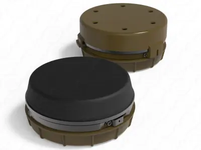 PMN 4  Russian Anti personnel Landmine 3Dprinable moulage 3D model