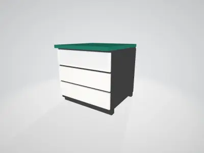 Modern kitchen Auro hA2 Free low-poly 3D model