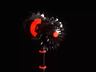 Grinder Low-poly 3D model purchase