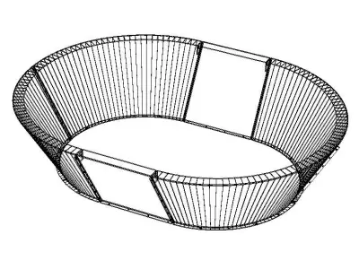 Top Feeding Hopper MOD 24308 3D model