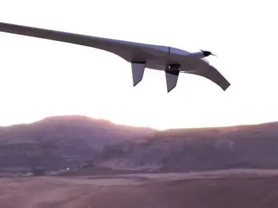 drone supercam 3D model