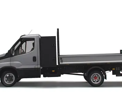 Iveco Daily Single Cab Tipper Toolpod 2023 3D model