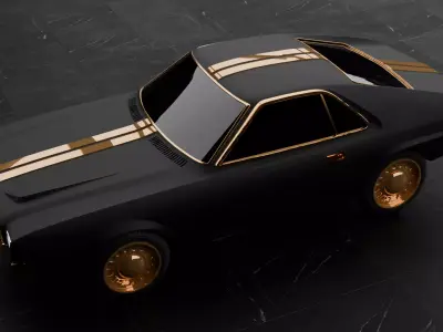 1969 AMC AMX  3D print model