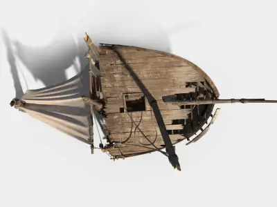 Shipwreck Camping 3D model