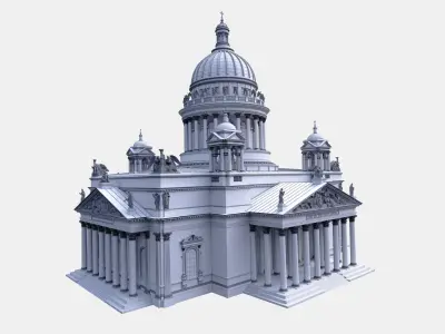 Saint Isaac Cathedral 3D model