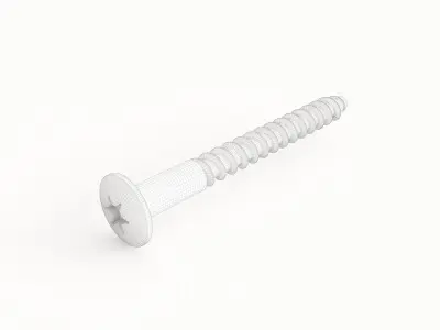 Screw 60 3D model