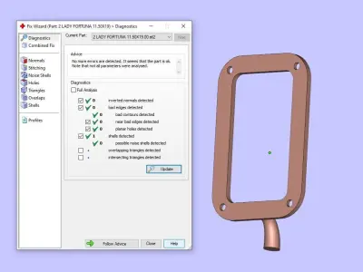 2 LADY FORTUNA 3D print model