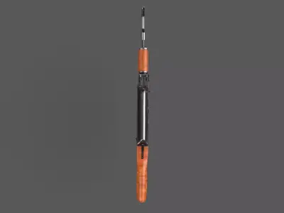 AK-47  Low-poly 3D model purchase