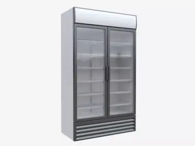 Beverage Cooler Big Double 02 3D model