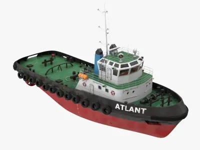 Deep Sea Tug 3D model
