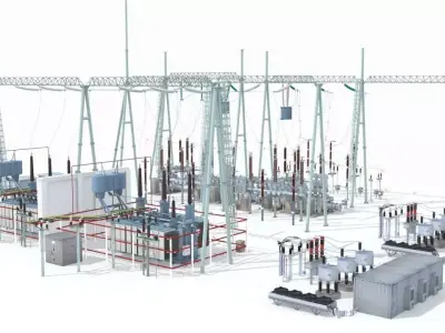 Electrical Power Equipment 1 3D model
