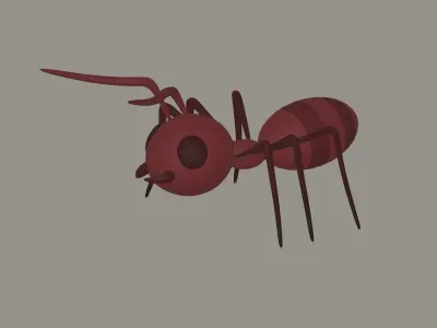 Ant model 3D model purchase