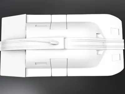 Maximum Security Vehicle scale model 3D print model