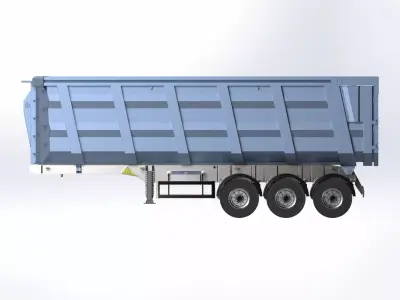 TIPPER dump truck 3D model