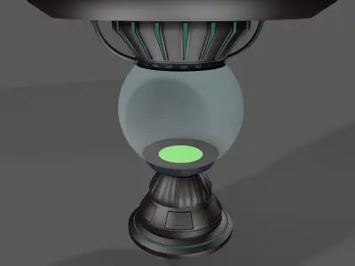 Sci fi liquid container  3D model purchase