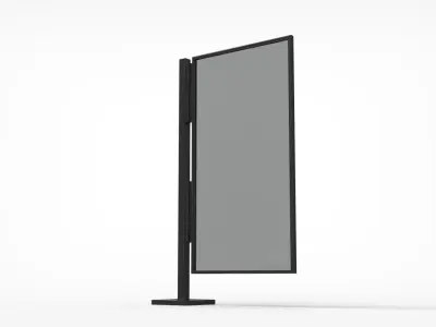 Outdoor Advertising Stand V5 3D model